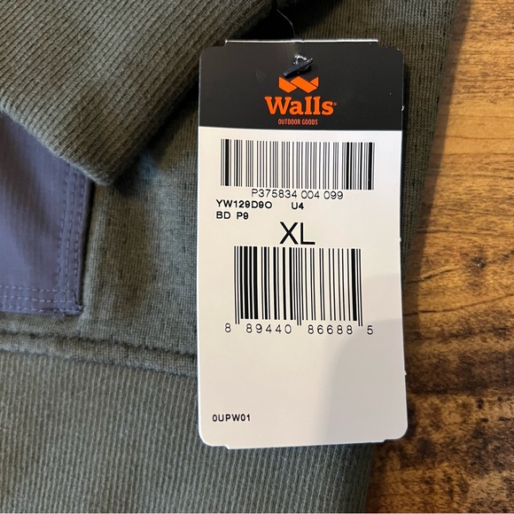 WALLS Outdoor Goods Bristlecone Series Rockdale Flex Knit Work Hoodie NWT XL - Picture 3 of 7